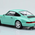 Porsche 911 964 Carrera 2 Mint Green Norev 1:18 - image 7 of 8