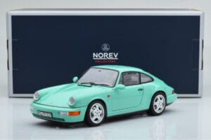 Porsche 911 964 Carrera 2 Mint Green Norev 1:18 187327 Diecast — photo 8 of 8