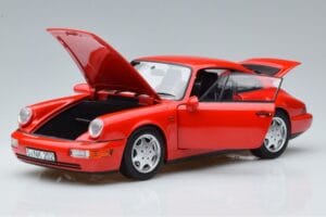 Porsche 911 964 Carrera 2 Red Norev 1:18 187320 Diecast — photo 2 of 7