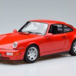 Porsche 911 964 Carrera 2 Red Norev 1:18 187320 Diecast