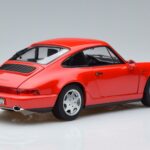 Porsche 911 964 Carrera 2 Red Norev 1:18 187320 Diecast - image 3 of 7