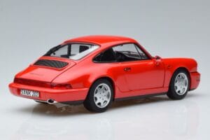 Porsche 911 964 Carrera 2 Red Norev 1:18 187320 Diecast — photo 3 of 7