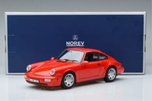 Porsche 911 964 Carrera 2 Red Norev 1:18 187320 Diecast — photo 7 of 7