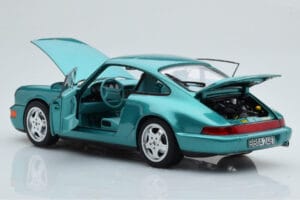 Porsche 911 964 Carrera 2 Wimbledon Green Norev 1:18 187329 Diecast — photo 3 of 8