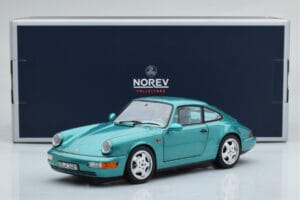 Porsche 911 964 Carrera 2 Wimbledon Green Norev 1:18 187329 Diecast — photo 8 of 8