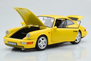 Porsche 911 964 Carrera 2 Yellow Norev 1:18 187328 Diecast — photo 2 of 8