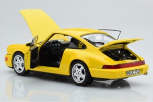 Porsche 911 964 Carrera 2 Yellow Norev 1:18 187328 Diecast — photo 3 of 8