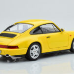 Porsche 911 964 Carrera 2 Yellow Norev 1:18 - image 4 of 8