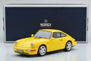 Porsche 911 964 Carrera 2 Yellow Norev 1:18 187328 Diecast — photo 8 of 8