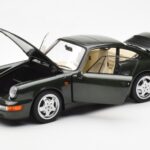 Porsche 911 964 Carrera 4 Green Metallic Asia Exclusive Norev 1:18 - image 2 of 8