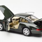 Porsche 911 964 Carrera 4 Green Metallic Asia Exclusive Norev 1:18 - image 5 of 8