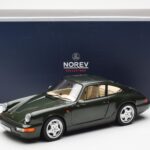 Porsche 911 964 Carrera 4 Green Metallic Asia Exclusive Norev 1:18 - image 8 of 8