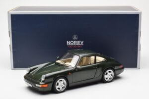 Porsche 911 964 Carrera 4 Green Metallic Asia Exclusive Norev 1:18 187326 Diecast — photo 8 of 8