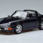 Porsche 911 964 Carrera 4 Targa Blue Norev 1:18 187340 Diecast