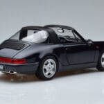 Porsche 911 964 Carrera 4 Targa Blue Norev 1:18 187340 Diecast - image 3 of 8