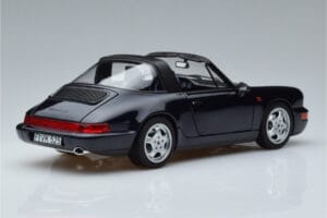 Porsche 911 964 Carrera 4 Targa Blue Norev 1:18 187340 Diecast — photo 3 of 8