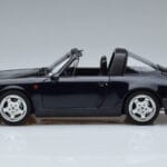 Porsche 911 964 Carrera 4 Targa Blue Norev 1:18 187340 Diecast - image 5 of 8
