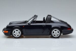 Porsche 911 964 Carrera 4 Targa Blue Norev 1:18 187340 Diecast — photo 5 of 8