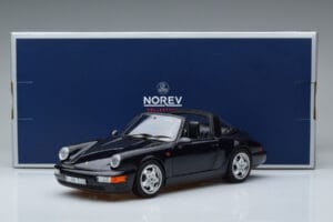 Porsche 911 964 Carrera 4 Targa Blue Norev 1:18 187340 Diecast — photo 8 of 8