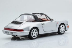 Porsche 911 964 Carrera 4 Targa Polar Silver Norev 1:18 187342 Diecast — photo 5 of 9