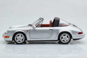 Porsche 911 964 Carrera 4 Targa Polar Silver Norev 1:18 187342 Diecast — photo 6 of 9