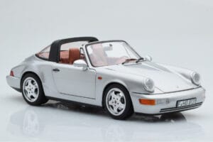 Porsche 911 964 Carrera 4 Targa Polar Silver Norev 1:18 187342 Diecast — photo 7 of 9