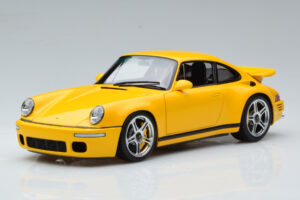 Porsche 911 964 RUF CTR Anniversary Blossom Yellow Almost Real 1:18