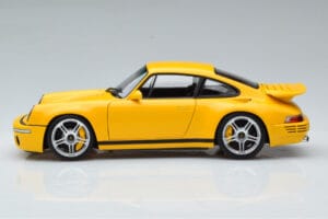 Porsche 911 964 RUF CTR Anniversary Blossom Yellow Almost Real 1:18 880301 Diecast — photo 5 of 8