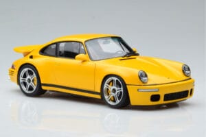 Porsche 911 964 RUF CTR Anniversary Blossom Yellow Almost Real 1:18 880301 Diecast — photo 6 of 8