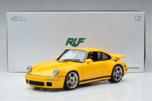 Porsche 911 964 RUF CTR Anniversary Blossom Yellow Almost Real 1:18 880301 Diecast — photo 8 of 8