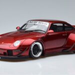 Porsche 911 964 RWB Duck Tail Candy Apple GT Spirit 1:18 GT759 Resin