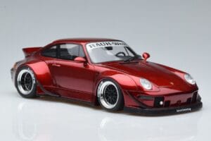 Porsche 911 964 RWB Duck Tail Candy Apple GT Spirit 1:18 GT759 Resin — photo 4 of 6