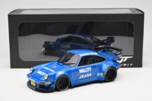 Porsche 911 964 RWB Osho Arrow Blue GT Spirit 1:18 GT448 Resin — photo 6 of 6