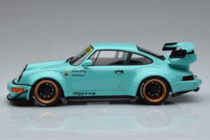 Porsche 911 964 RWB Tiffany Blue GT Spirit 1:18 GT875 Resin — photo 3 of 6