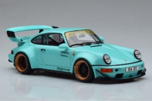 Porsche 911 964 RWB Tiffany Blue GT Spirit 1:18 GT875 Resin — photo 4 of 6