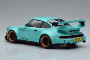 Porsche 911 964 RWB Tiffany Blue GT Spirit 1:18 GT875 Resin — photo 5 of 6