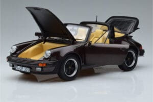 Porsche 911 964 Turbo Targa Brown Norev 1:18 187665 Diecast — photo 2 of 8