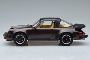 Porsche 911 964 Turbo Targa Brown Norev 1:18 187665 Diecast — photo 4 of 8