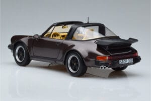 Porsche 911 964 Turbo Targa Brown Norev 1:18 187665 Diecast — photo 7 of 8