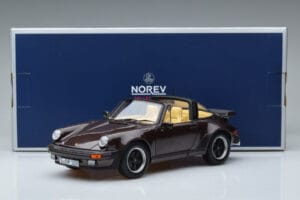 Porsche 911 964 Turbo Targa Brown Norev 1:18 187665 Diecast — photo 8 of 8