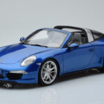 Porsche 911 991 4S Targa Blue GT Spirit 1:18