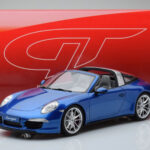 Porsche 911 991 4S Targa Blue GT Spirit 1:18 - image 5 of 5