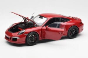 Porsche 911 991 Carrera GTS Carmine Red Schuco 1:18 450039000 Diecast — photo 2 of 8