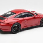 Porsche 911 991 Carrera GTS Carmine Red Schuco 1:18 450039000 - image 3 of 8