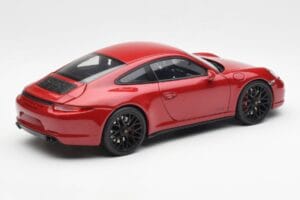 Porsche 911 991 Carrera GTS Carmine Red Schuco 1:18 450039000 Diecast — photo 3 of 8