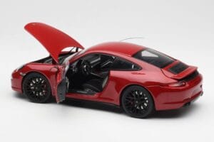 Porsche 911 991 Carrera GTS Carmine Red Schuco 1:18 450039000 Diecast — photo 5 of 8
