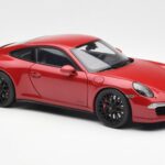 Porsche 911 991 Carrera GTS Carmine Red Schuco 1:18 450039000 - image 6 of 8