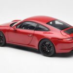 Porsche 911 991 Carrera GTS Carmine Red Schuco 1:18 450039000 - image 7 of 8