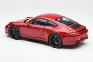 Porsche 911 991 Carrera GTS Carmine Red Schuco 1:18 450039000 Diecast — photo 7 of 8