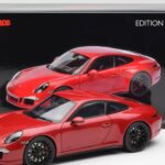 Porsche 911 991 Carrera GTS Carmine Red Schuco 1:18 450039000 - image 8 of 8